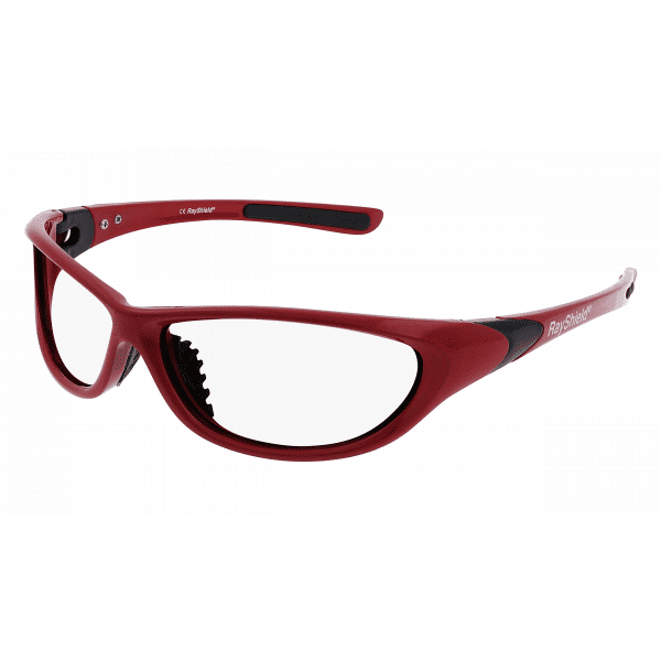 RayShield Sportwrap Red Protective Glasses