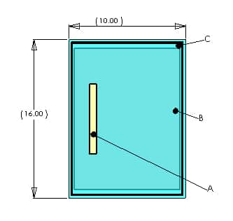 10" x 16" LeadFree Medical Drape